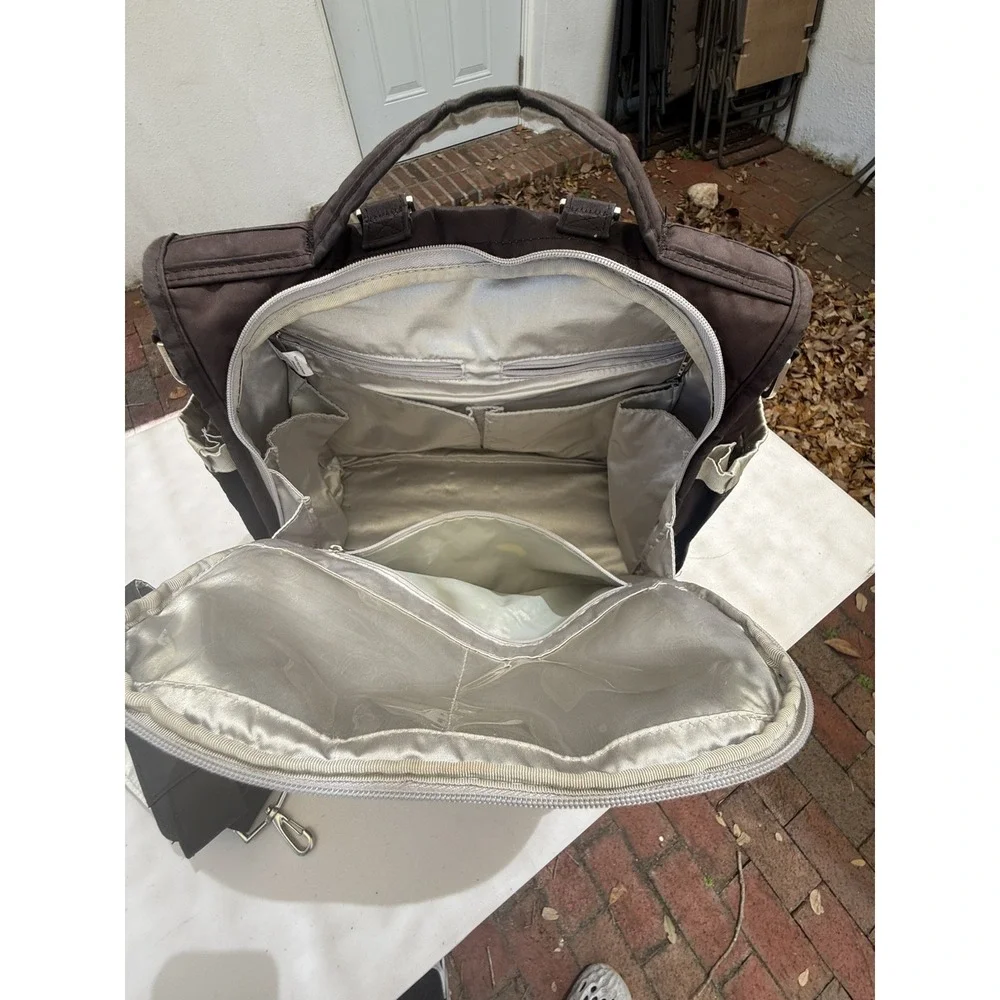 JuJuBe | Black BFF Diaper Bag Backpack w/ EXTRAS